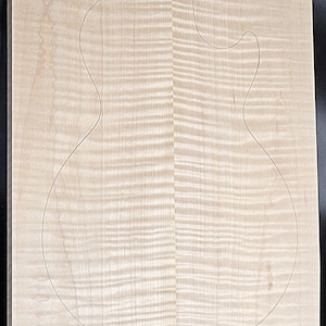 Flame Soft Maple body top材(送料込) Flame Maple Guitar Top - Etsy