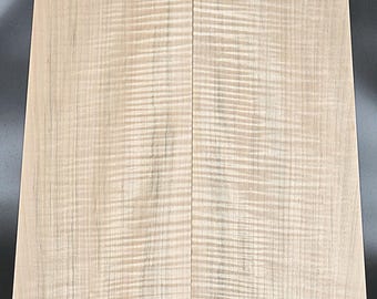 Curly Maple Bookmatched Board Set – Ideal for Custom Woodwork