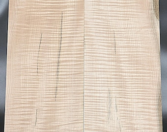 Curly Maple Bookmatched Board Set – Ideal for Custom Woodwork