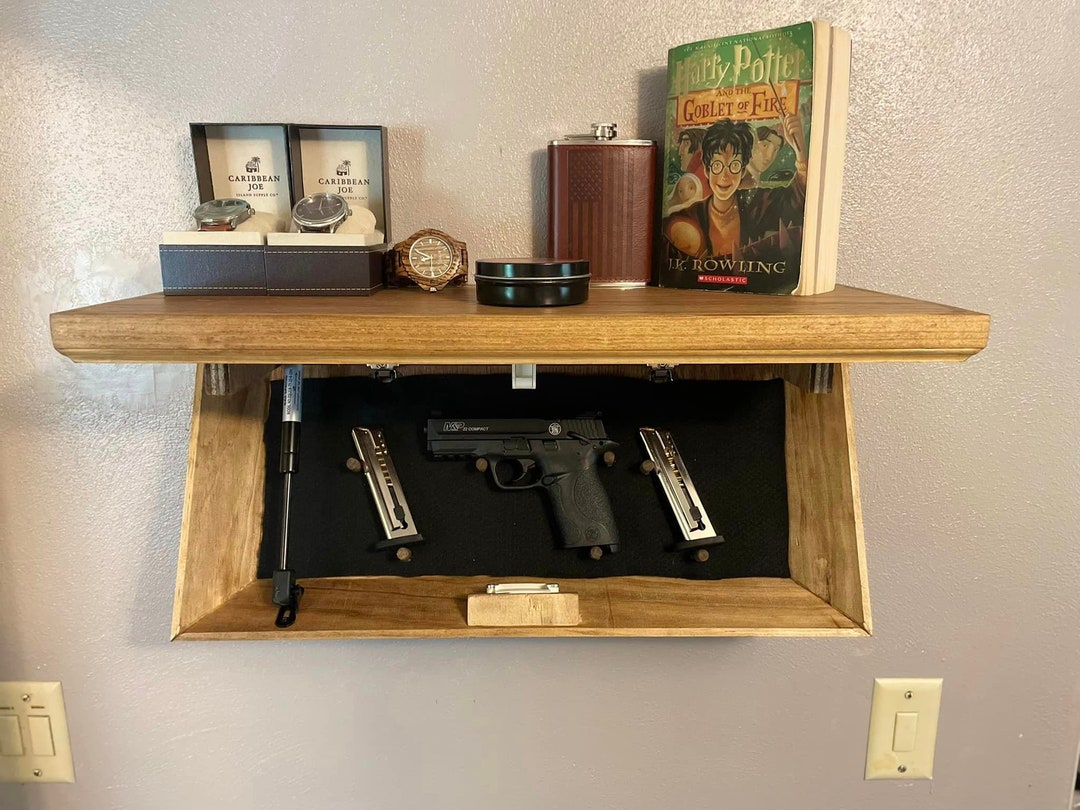 Tactical Concealment Floating Shelf Etsy