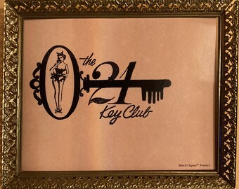 The 21 Key Club 8.5x11 inch mini poster