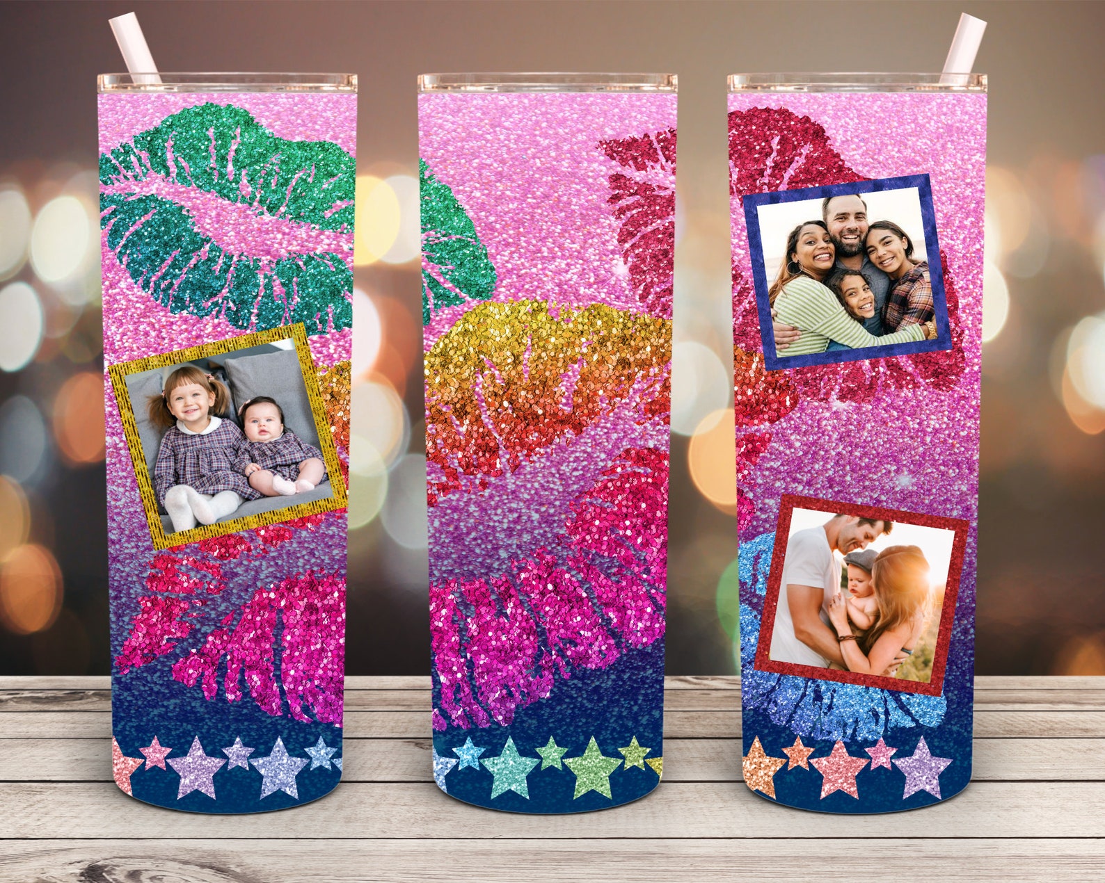 Picture Frame Tumbler Template for 20 Oz Skinny Tumbler Etsy