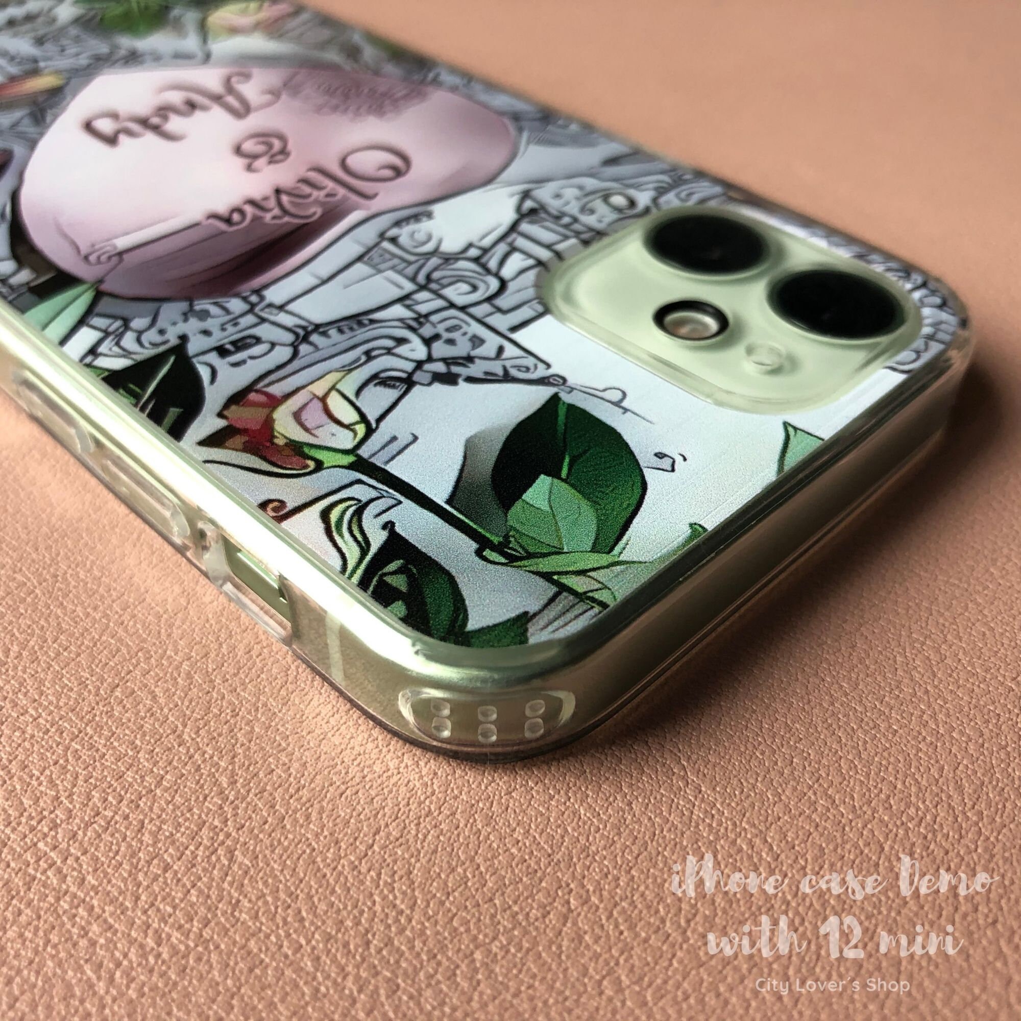 Personalized iPhone case custom name initial phone case for Etsy