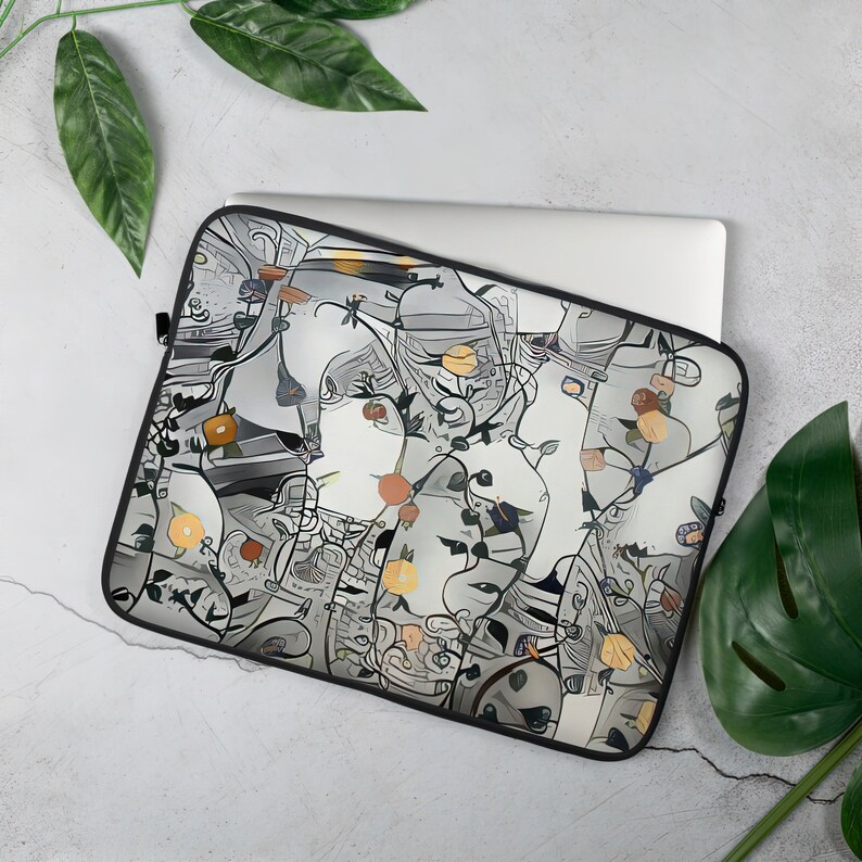 Floral laptop case 13 inch 15 inch cute laptop case for Etsy