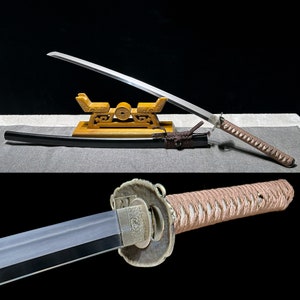 Handicraft collection, T10 personalized special quenching process, real samurai sword, Japanese samurai sword, handmade, full tang