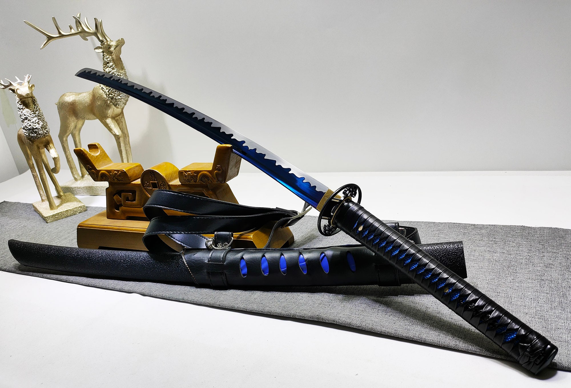  SHZBZB Espadas katanas japonesas reales hechas a mano