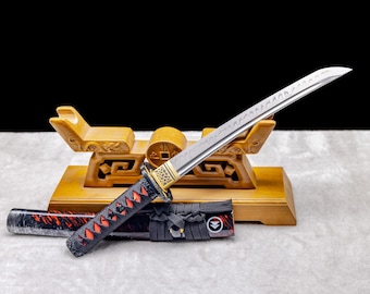 Handicraft collection, handmade tanto, real katana, japanese samurai sword, exquisite tanto, full tang
