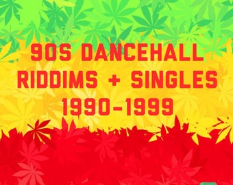 Pack de riddims Dancehall des années 90 - 110 riddims et plus de 500 morceaux de haute qualité 1990-1999