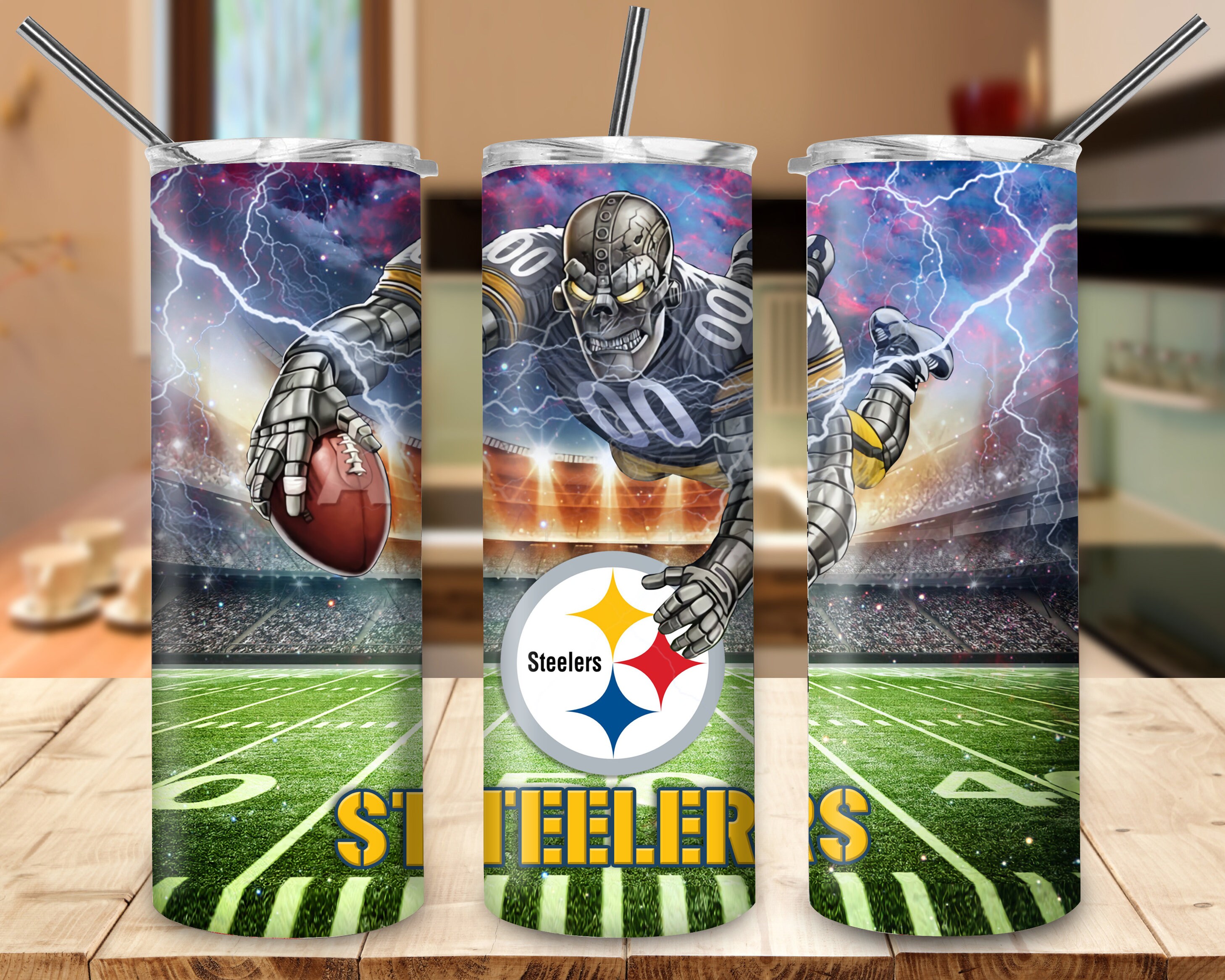 Pittsburgh Steelers Tumbler Design NFL Tumbler Steelers PNG Etsy