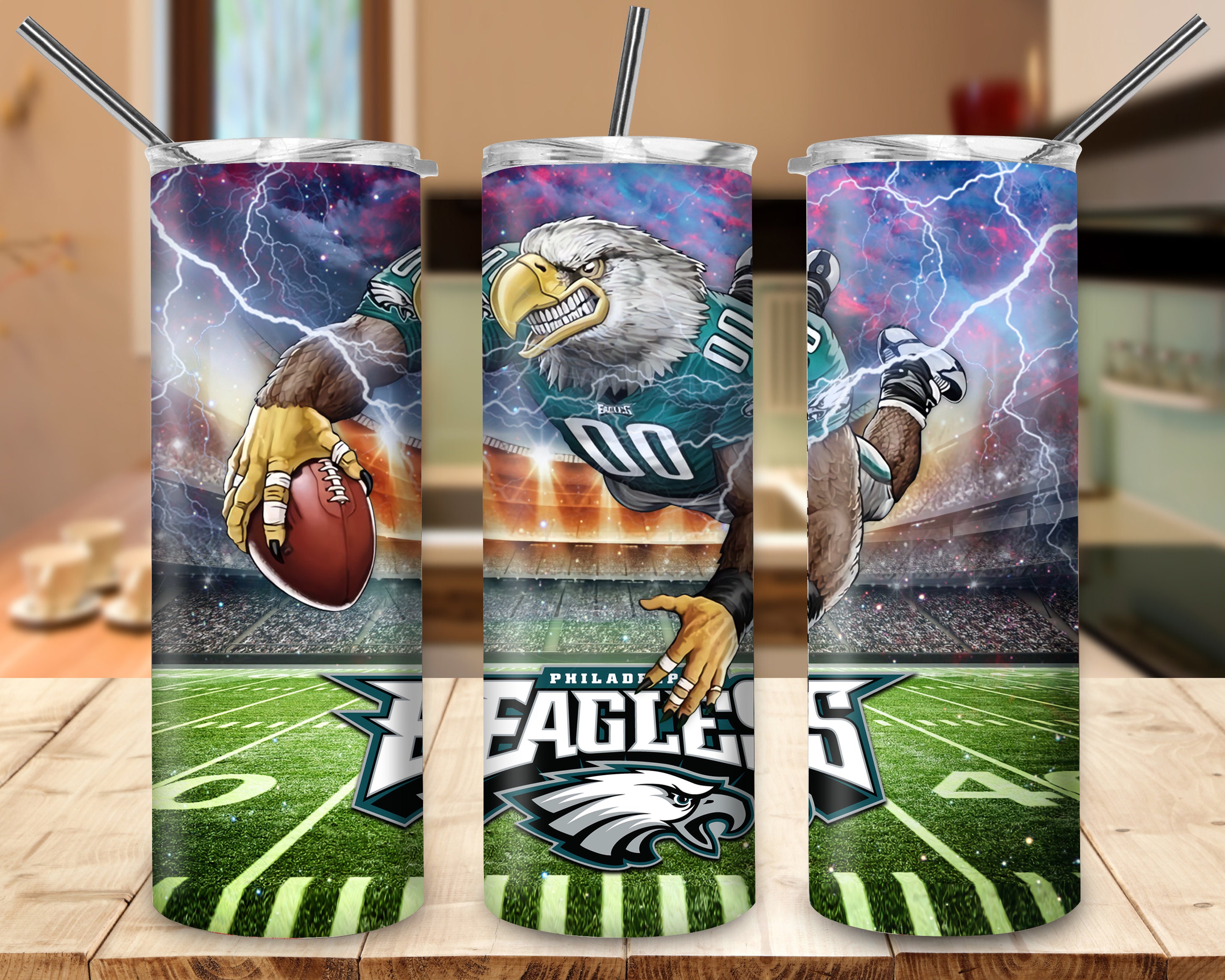 Philadelphia Eagles Tumbler Design NFL Tumbler Eagles PNG  Etsy