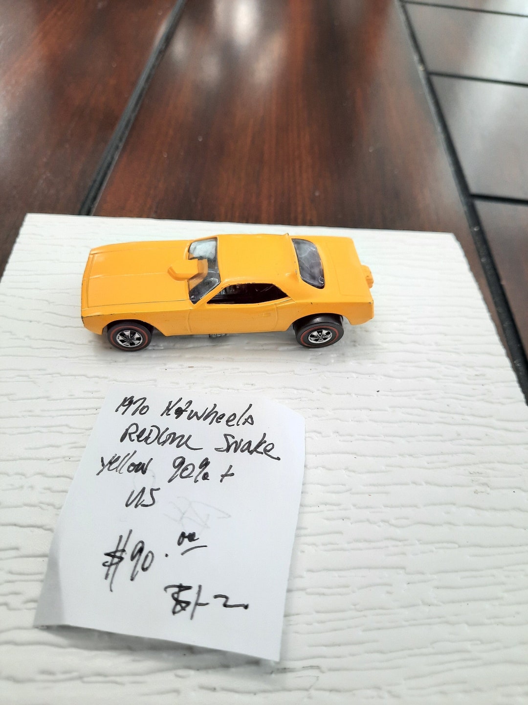 1970 Hot Wheels Redline Snake Yellow 90% US - Etsy