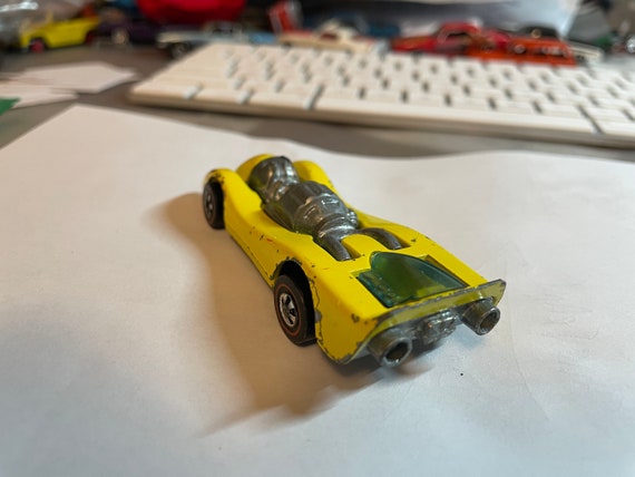 1973 Hot Wheels Redline Jet Threat 65%. Yellow. BLOW OUT! It 1973 Hot Wheels Redline Jet Threat 65%. Yellow. BLOW OUT! It