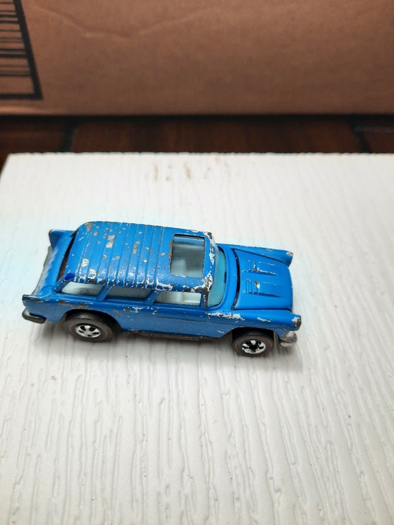 1973 Hot Wheels Redline Alive 55 Nomad Light Blue, MASSIVE 1973 Hot Wheels Redline Alive 55 Nomad Light Blue, MASSIVE