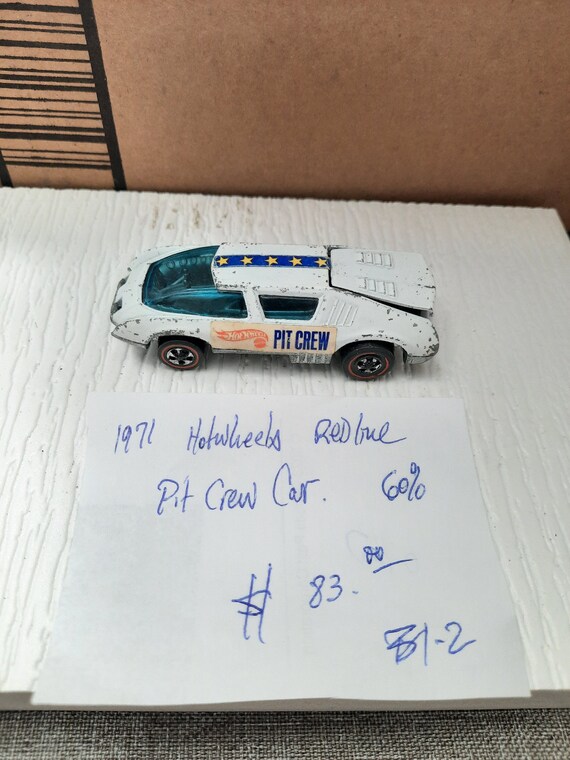 1971 Hot Wheels Redline Pit Crew Car, 60% - Etsy