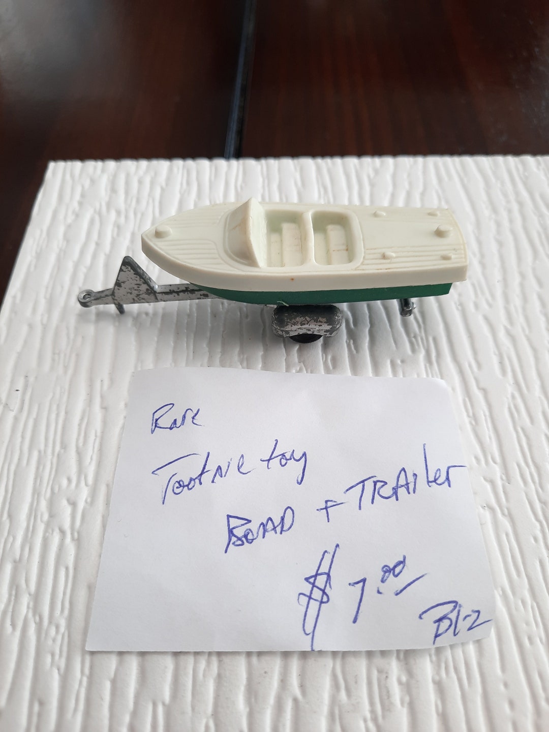 Rare Tootsie Toy Boat Trailer Etsy