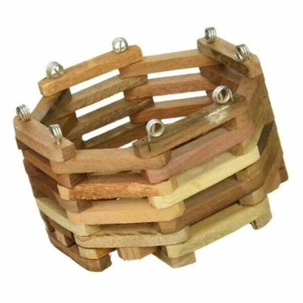 6-Pack Octagon Hanging Wooden Orchid Baskets – By Orchidmate.com