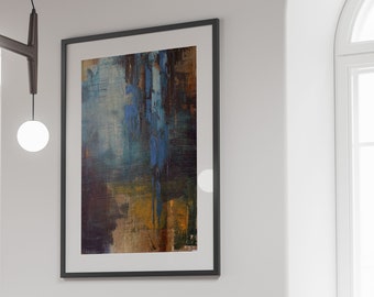 Abstract Forest Harmony Printable Wall Art,Wall Decor,Abstract Art,Abstract Wall Art,Abstract Painting,Abstract Art Print,Digital Prints