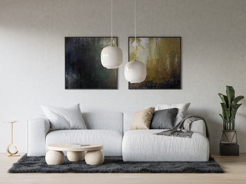 Abstract Forest Harmony Printable Wall Art,Wall Decor,Abstract Art,Abstract Wall Art,Abstract Painting,Abstract Art Print,Digital Prints