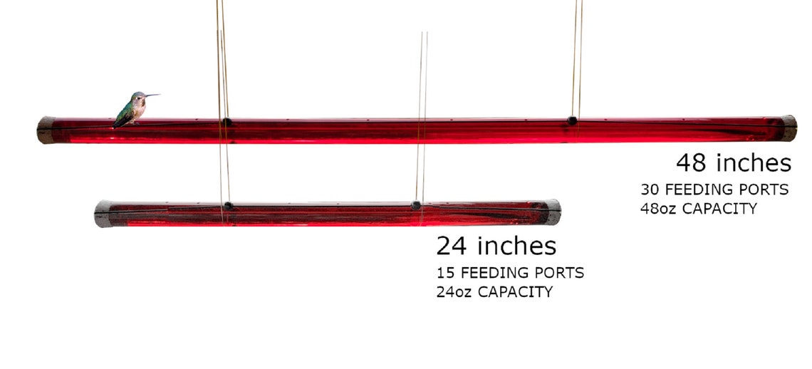 Anna's Best Hummingbird Feeder 24 Inches Etsy