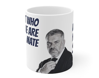 Tottenham Hotspur - Ange Postecoglou Funny Novelty Mug