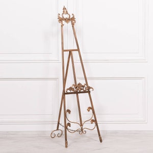 Antiqued Gold Metal Easel USA / CANADA DELIVERY 22/06/2024