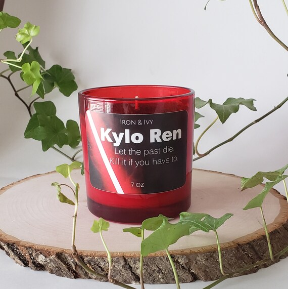 Star Wars Kylo Ren Candle Etsy