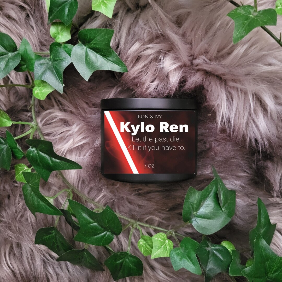 Star Wars Kylo Ren Candle Etsy
