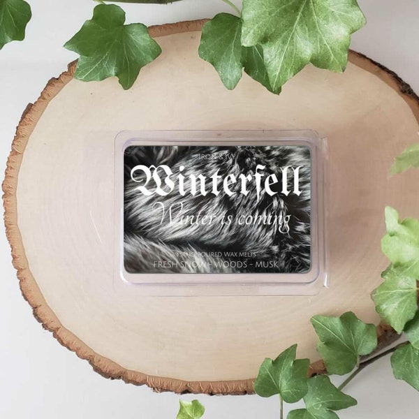 Book inspired Game of Thrones Wax Melts - Winterfell