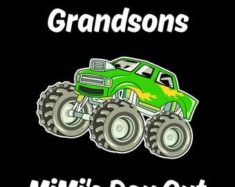 Rollin monster truck shirt-monster truck tee-truck birthday tee-personalized truck shirt-Matching truck shirts-truck party-custom truck tee