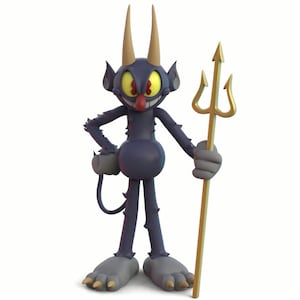 The Cuphead Show - Devil 3D Model (Digital File)