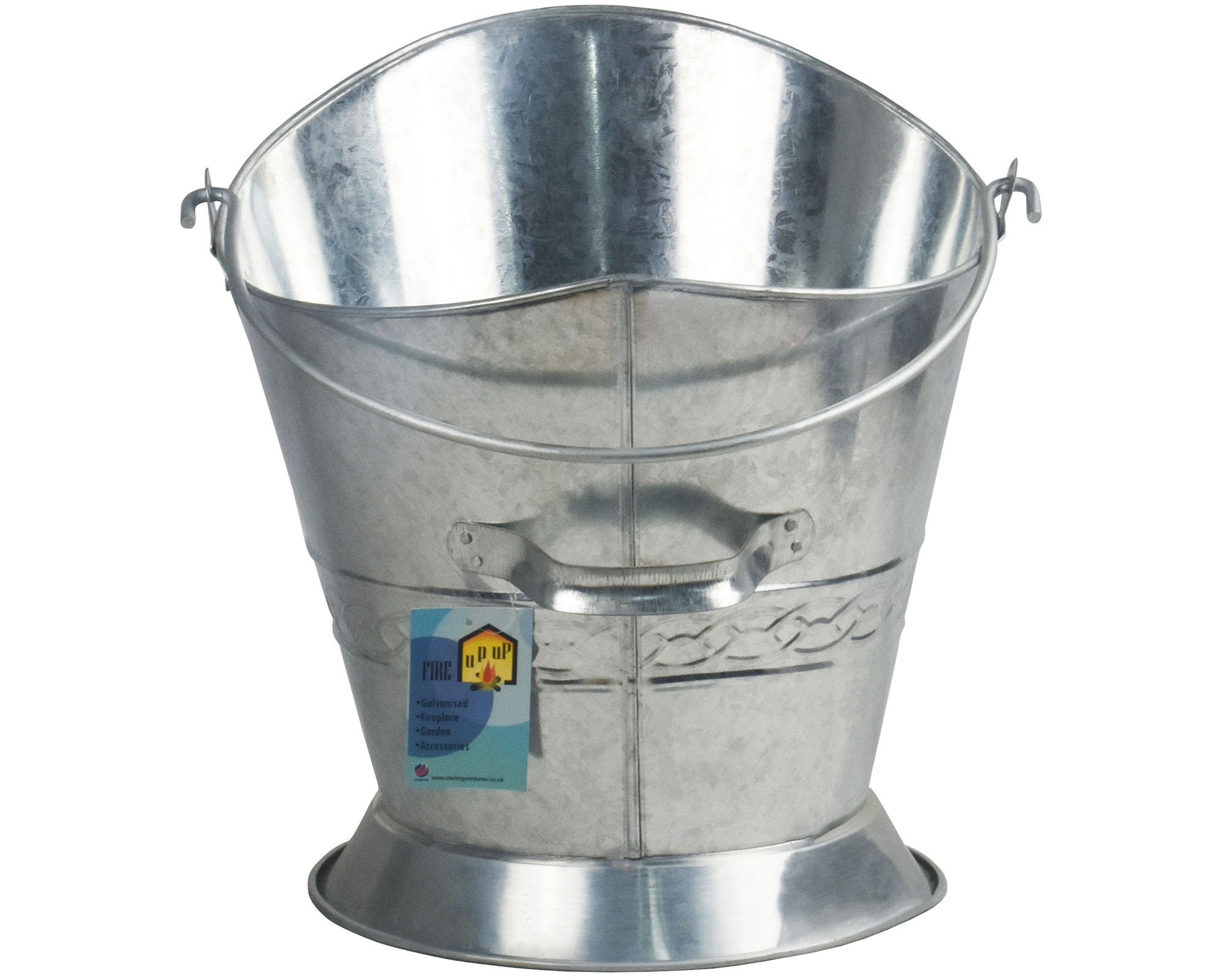 Kohleeimer Mit Schaufel-Set Aus Feuerfestem Stahl – Traditioneller Waterloo-Ash-Scuttle Für Kamin & Ofen