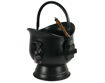 Coal Bucket With Shovel/ Fireside, Fireplace, Cosy, Winter Coal Hod Fuel Scuttle Logs Storage Fireplace Accessory