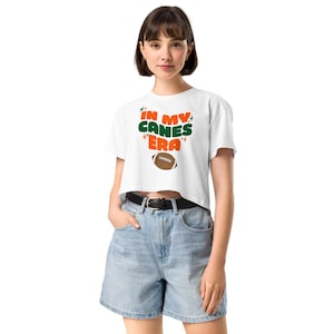 In My Canes Era Women’s crop top