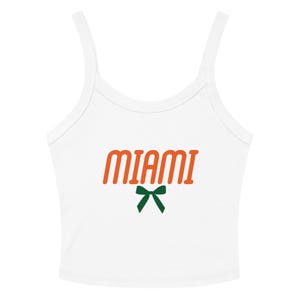 Miami Women’s micro-rib tank top