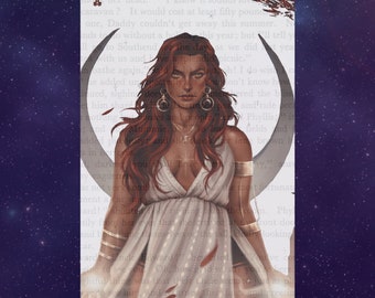 Crescent City - Vellum Overlays - Set of 5 - Sarah J Maas -  Page Art - House of Earth and Blood - (art @mftfernandez) Officially Licenced