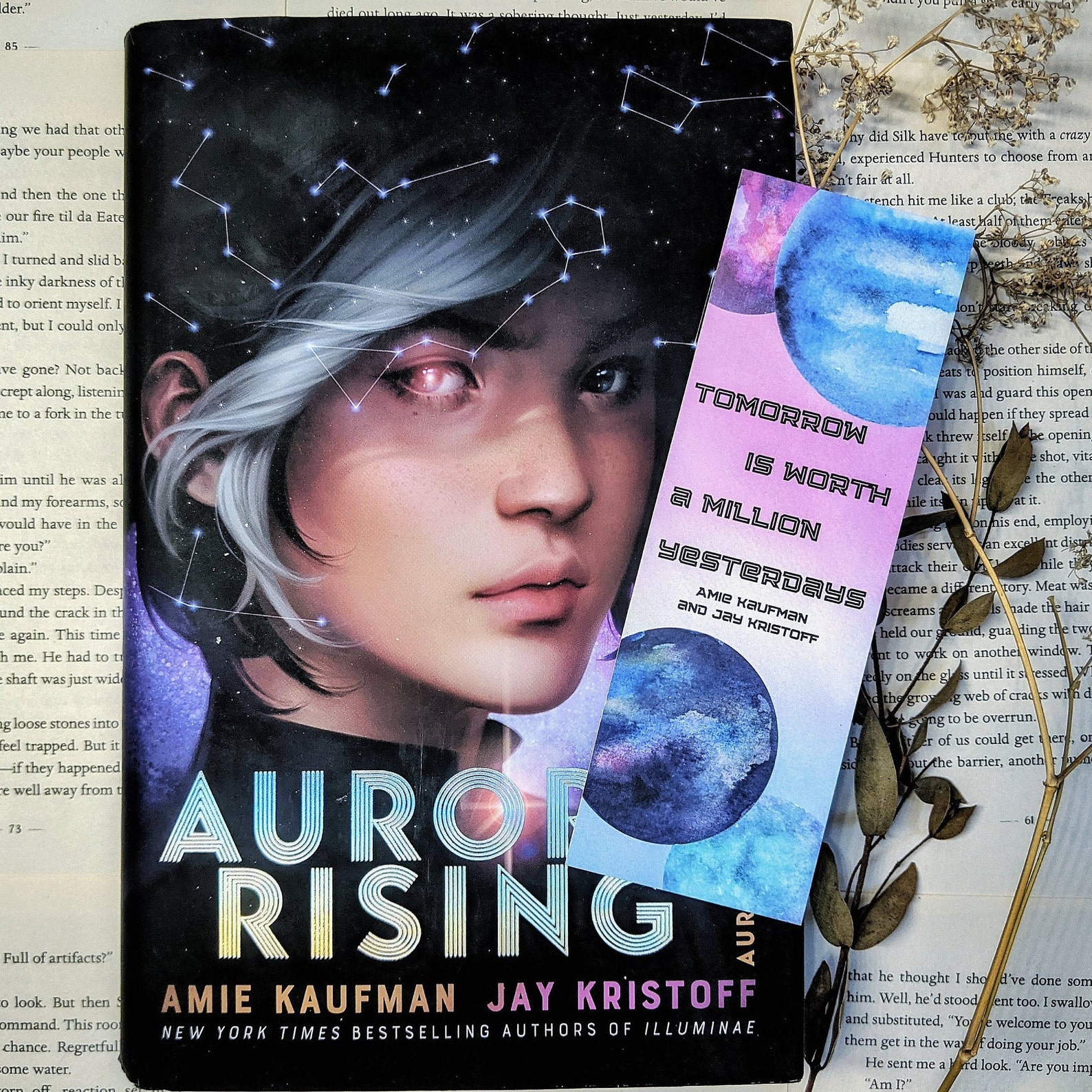 Aurora Rising Bookmark Amie Kaufman Jay Kristoff Scifi Etsy