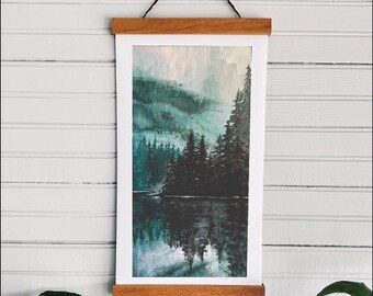 Hanging Wall Art: 'Forest Mirror'