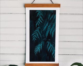 Hanging Wall Art: 'Deep Shade'