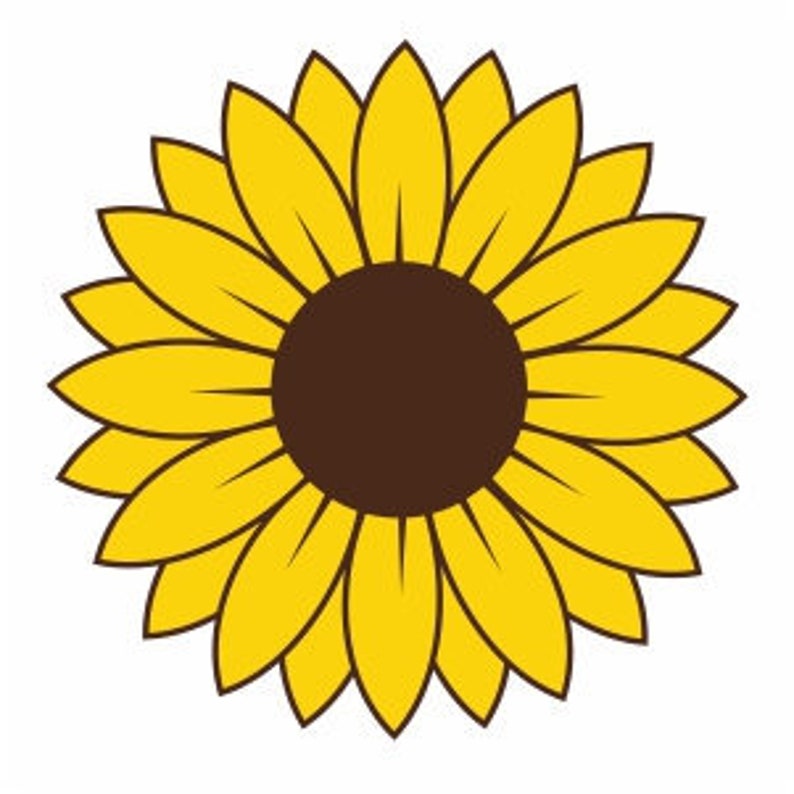 PNG sunflower file image 1