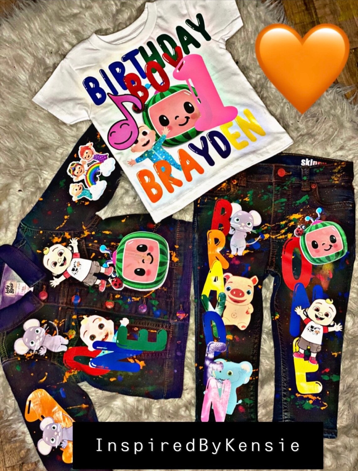 custom cocomelon outfit