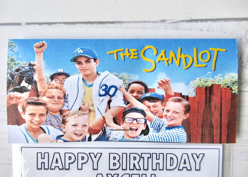 Inspired THE SANDLOT Mini Coloring Pages and Crayons - Etsy