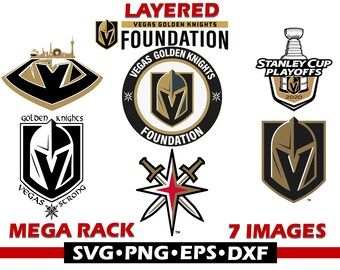 Golden Knights Logo Etsy