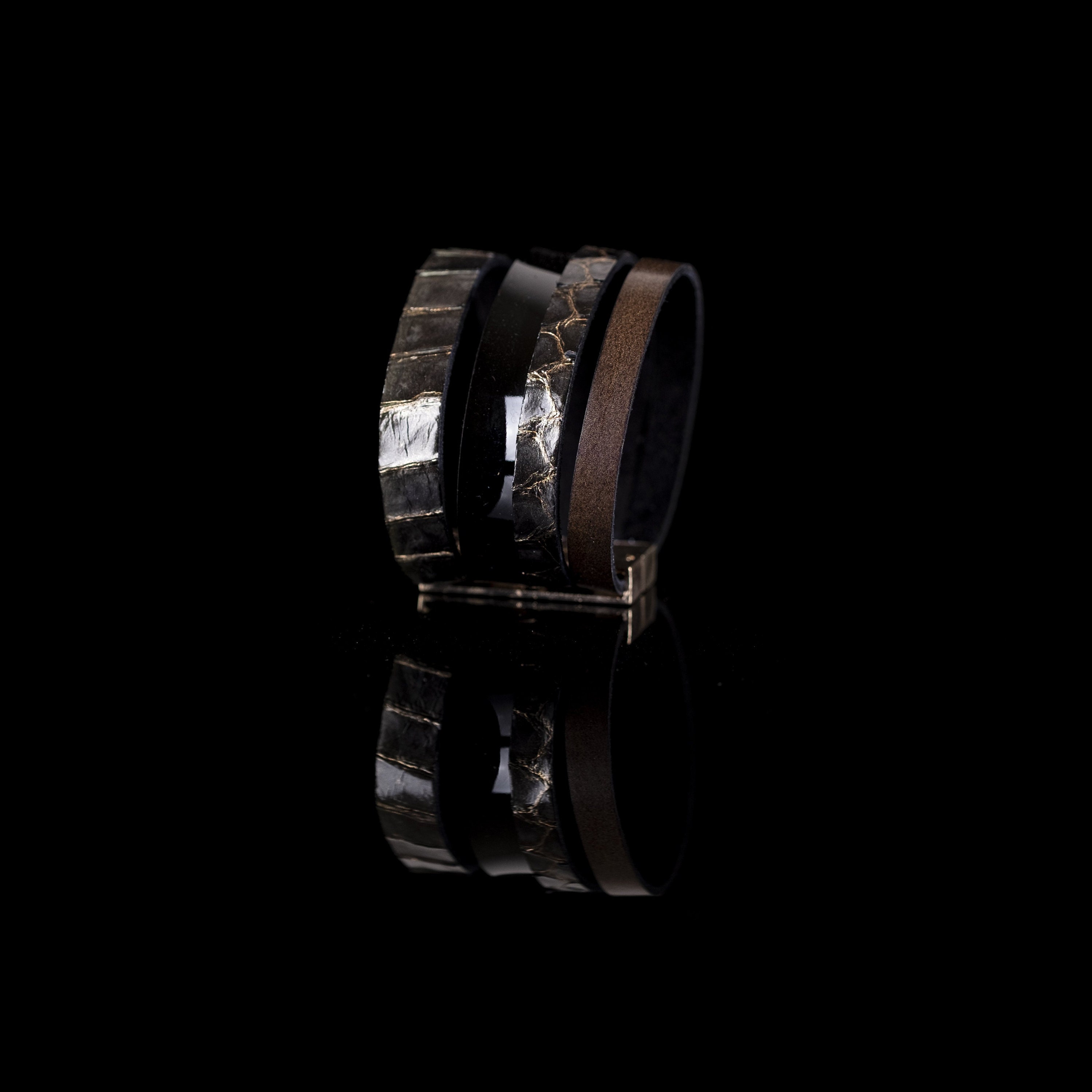 The Parallel Leather Cuff - Etsy