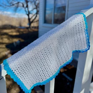 Couverture pour bébé au crochet, Couverture pour bébé fille au crochet, Couverture pour bébé garçon au crochet, Couverture pour bébé en tricot à la main, Couverture pour bébé faite main, Couverture au crochet