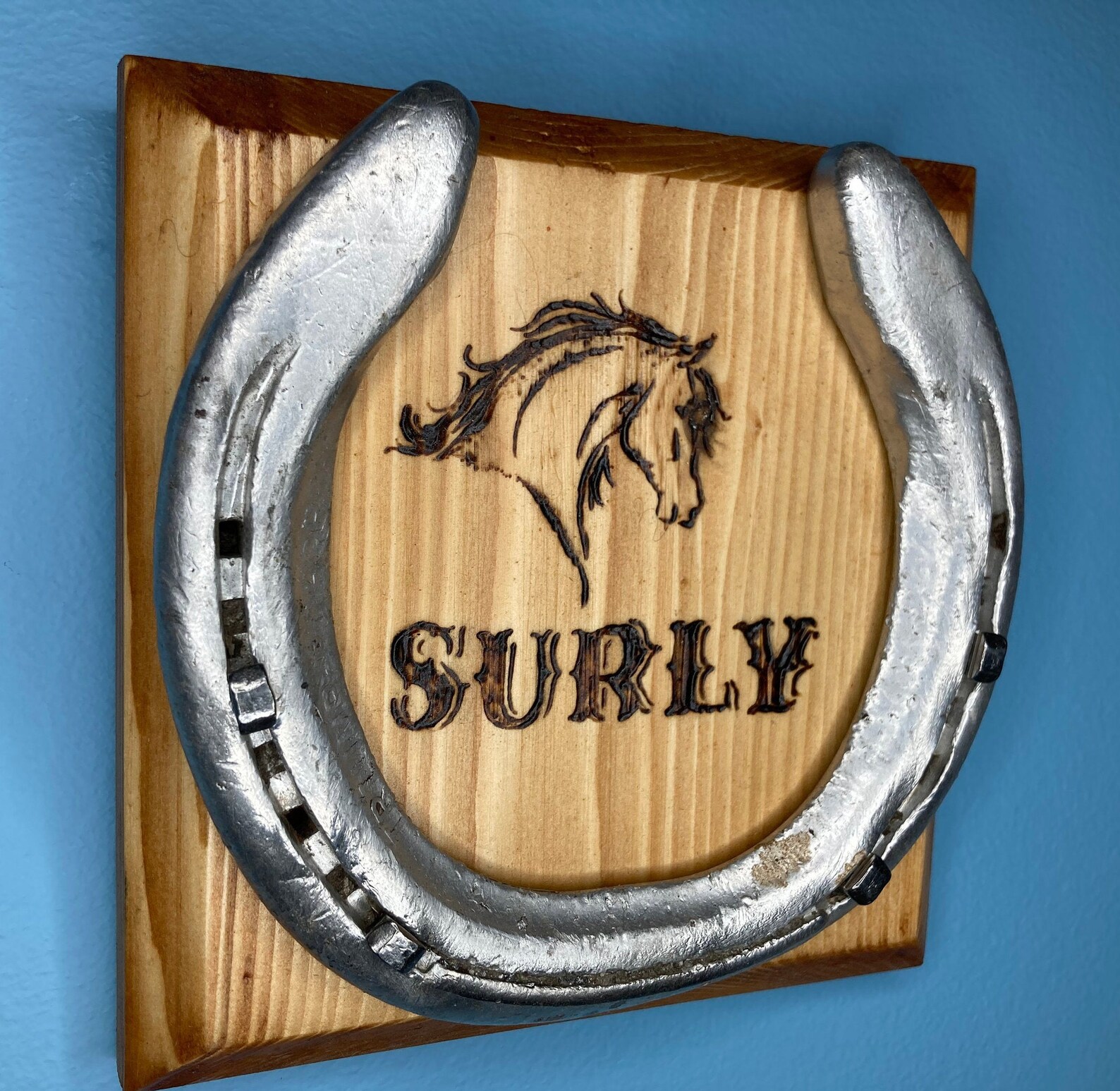 Personalized Horse Keepsake Etsy