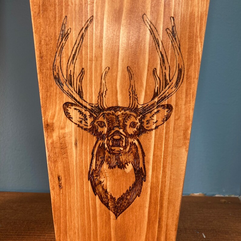 Wooden Boot Jack With Horseshoe Etsy