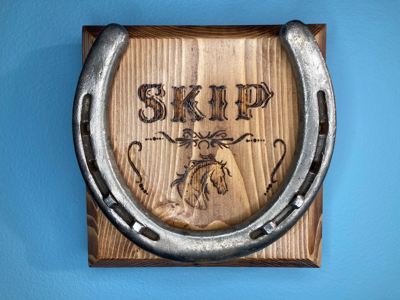 Personalized Horse Keepsake Etsy