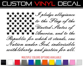 Distressed American Flag Vinyl Decal Sticker Set of Two - One Right Facing One Left Facing - Car Truck Window Laptop Boat