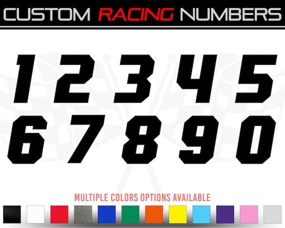 000 Racing Numbers Racing Numbers Vinyl