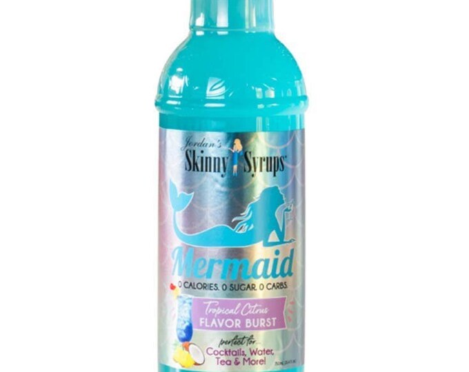 Mermaid Skinny Syrup, Drink Mix, Water Tok, Low Calorie Water Recipes
